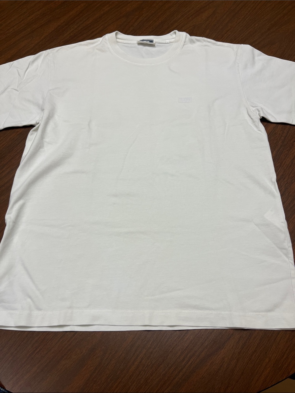 Men's Kith White‎ Crewneck T-Shirt, size medium